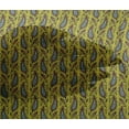 thumbnail image 4 of oneOone Viscose Chiffon Fabric Leaves & Paisley Block Print Fabric BTY 42 Inch Wide, 4 of 4