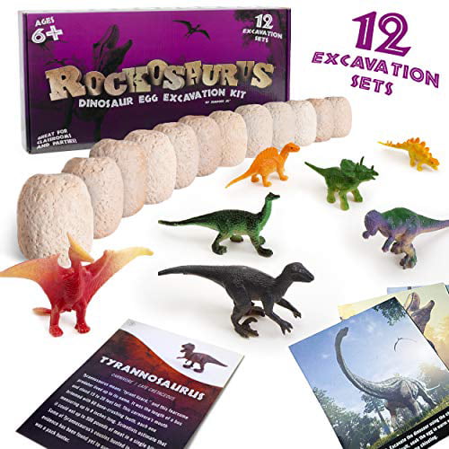 Fossil DigKit + Dinosaur themed products - Magic grow egg Dinosaur Fans Pack 