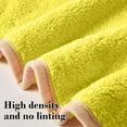 thumbnail image 6 of Microfiber Pet Bathrobe Super Absorbent Towel Washable Size 17.7x17.7 Inches (Yellow), 6 of 6