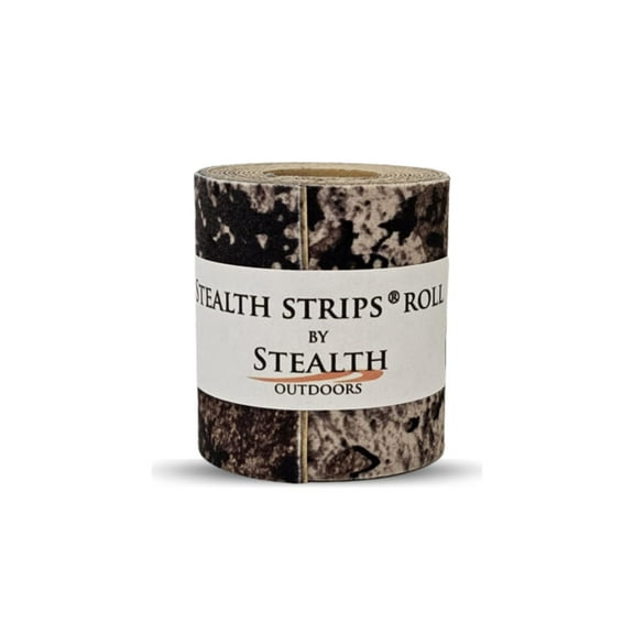 Stealth Strips Strata Camo Silencing Tape | Self Adhesive Silencing Fabric | Great for Quieting All of Your Metal Hunting Gear and Accessories | (2.125” X 60” Roll) (Strata Camo, 2.125" Wide)
