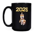 thumbnail image 2 of Happy New Year Shiba Inu Welcome 2025 Balloon Firework Party Mug Shibas Dog Lovers Gifts Idea Coffee Tea Cup - 01014, 2 of 4