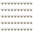 thumbnail image 2 of Paper Clamps, Metal Strong Clamping Force Gift 32mm Binder Clips 50Pcs  For Tickets Gold,Purple Bronze,Bronze, 2 of 8