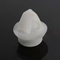 thumbnail image 2 of 10x Car door panel mounting clips white for Peugeot 206 207 1007 307, 2 of 5