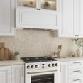 thumbnail image 2 of 5 pack Beige 12-in x 12-in Polished Natural Stone Marble Octagon Dot Patterned Floor and Wall Tile (5.08 sq ft/case), 2 of 3