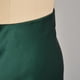 thumbnail image 4 of Falda casual Falda drapeada de satén brillante Faldas largas suaves para mujer (Verde M) FLhrweasw Para estrenar, 4 of 9