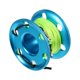 thumbnail image 1 of Greeniant Carrete de alta densidad de 30 m de cuerda, carrete de tecnología de buceo de cueva de aluminio ligero con equipo de accesorios de Deportes acuáticos Azul, 1 of 6