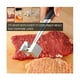 thumbnail image 5 of Mazo de doble cara para la excelencia culinaria, diseño ergonómico, ablandador de carne de metal con lado texturizado para ablandar, 5 of 5