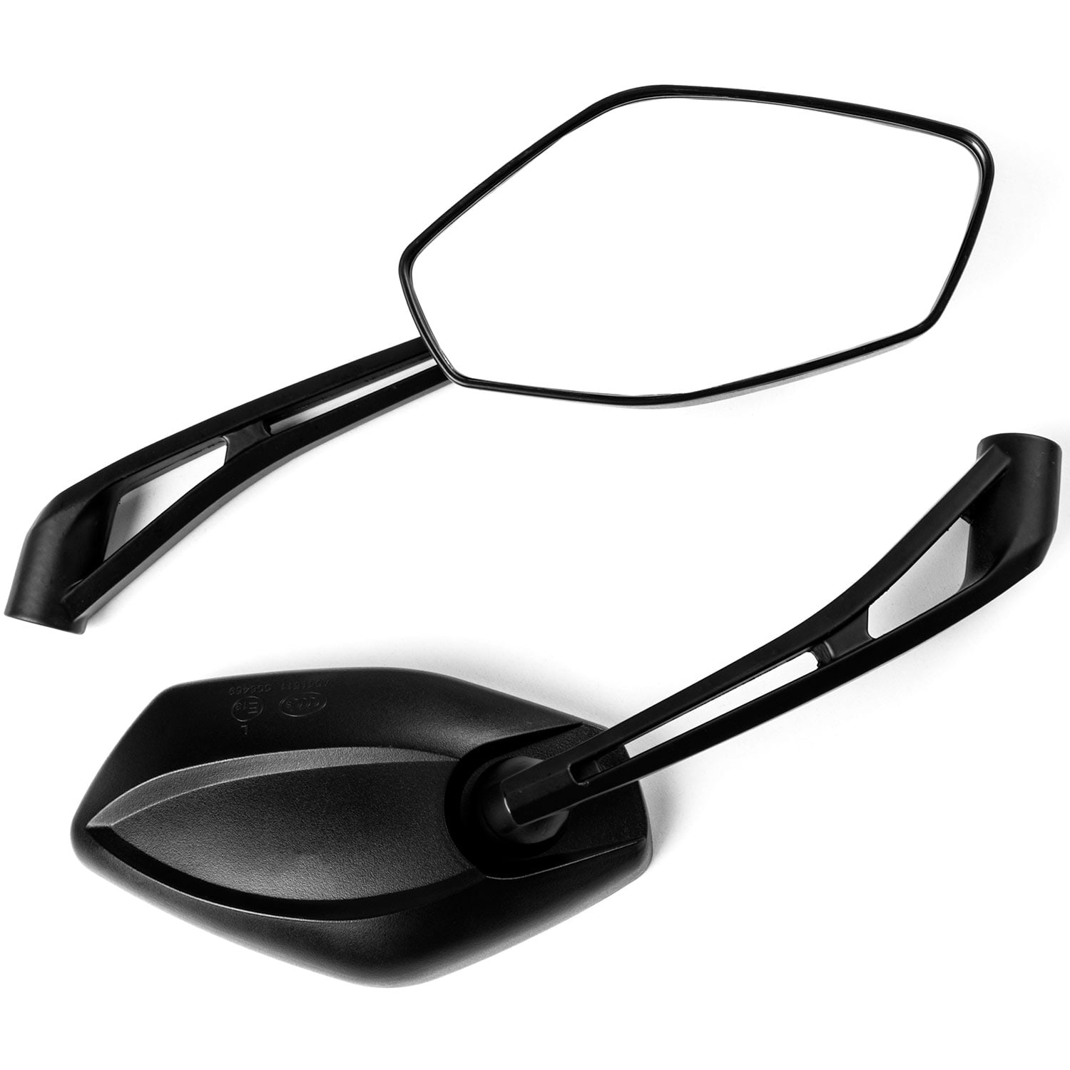 Ryde Universal 8mm Motorcycle/Scooter Mirrors Black
