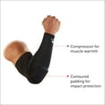 thumbnail image 2 of McDavid Arm HEX Tech Padded Protective Compression Sleeve Black, Small/Medium, 2 of 11