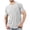 Z1-Gray t shirts, variant on Mens T-Shirts Short Sleeve Basic Tees Solid Color Crewneck Pocket Shirt Loose Fit Lightweight Summer Casual T Shirts