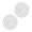 Transparent White, variant on Dishwasher Silicone Drink Cover With Straw Hole Leak Soft Lid for Drinking Glasses