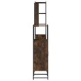 thumbnail image 5 of vidaXL 4 Piece Bathroom Furniture Set Smoked Oak Engineered Wood, 5 of 5