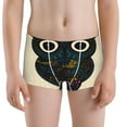 thumbnail image 5 of Yiaed Owl with Mandala Print Boys' Boxer Briefs Cotton Casual Stretch Comfort Boys Boxers - Kids Boxer Briefs Underwear for Boys (6-18)-Large, 5 of 5