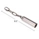 thumbnail image 4 of Stainless Steel Bell Toys for Parrots 2 Pcs, Stainless Steel Bells Toy with Soft Sound for African Macaw Parrot Grays Cockatoo Parakeet Cockatiels, 4 of 5
