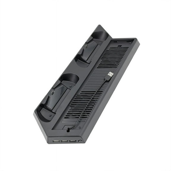 USB HUB Cooling Fan Controller Charger Charging Dock Vertical Stand for PS4 Pro