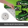 thumbnail image 6 of Daiia cartoon largemouth bass fish Front Door Mat, Heavy Duty Durable Welcome Mat for Outdoor Indoor, Dirt Trapper Waterproof Super Absorbent Door Mat, 16" x 24", 6 of 7