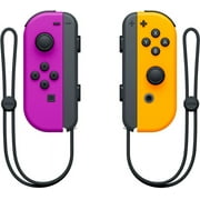 Nintendo Switch Joy-Con Pair, Neon Purple and Neon Orange