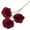 D, variant on SSNTSY Rose Arrangement, Fake Rose Stem, Silk Rose Flower Decoration, 1 PC 3 Heads 20 Inch for Indoor Outdoor Home Wedding Party