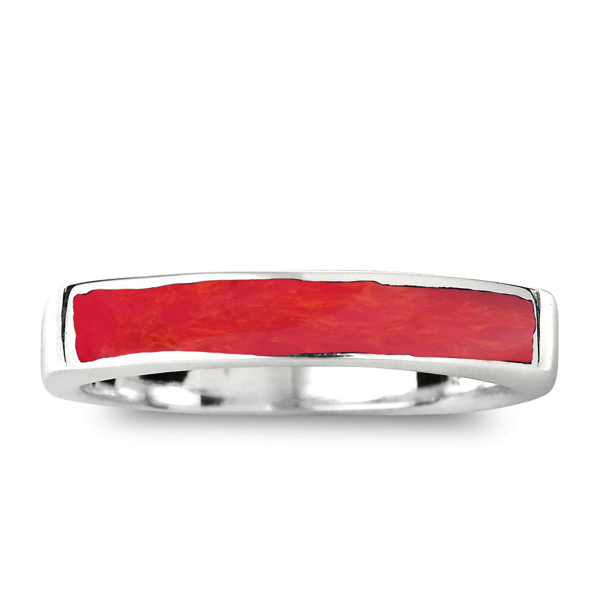 Solid Silver Ring 925 Silver Coral Rings Statement Rings,Birthstone Ring Cocktail Ring Handmade Ring Red Coral Ring Red Stone Ring