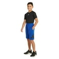 thumbnail image 4 of Boys 8-20 adidas Essential Performance Shorts in Regular & Husky Color: Semi Green Spark Size: SMALL, 4 of 4