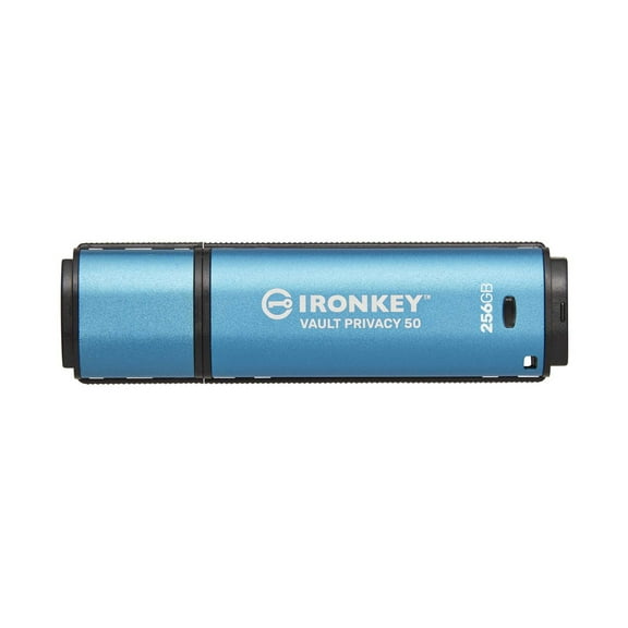 Kingston IronKey Vault Privacy 50 USB Drive FIPS 197 Certified XTS-AES 256-Bit Encryption for Secure Data