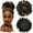 Black, variant on Wig Products Bun Hair Extensions Synthetic Buns and Braids for African Styles Drawstring and Clip-On Ponytails for Women Ideal Ponytail Solutions