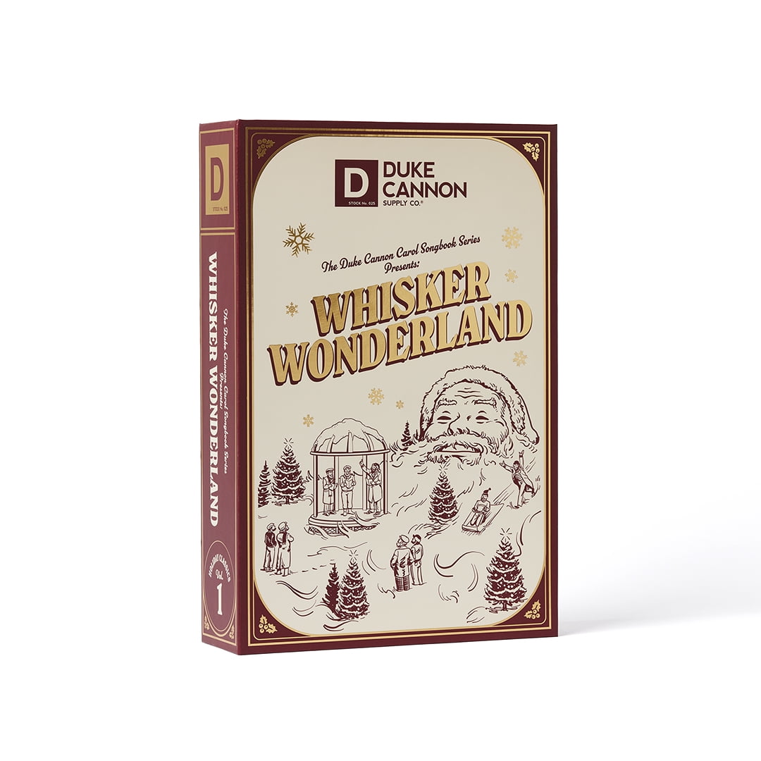 Duke Cannon Whisker Wonderland Holiday Gift Set, Beard Care Gift Set for Men, 2 Pieces