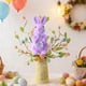 thumbnail image 4 of Nuevo producto de Pascua: adorno de conejo flocado simulado, 4 of 6