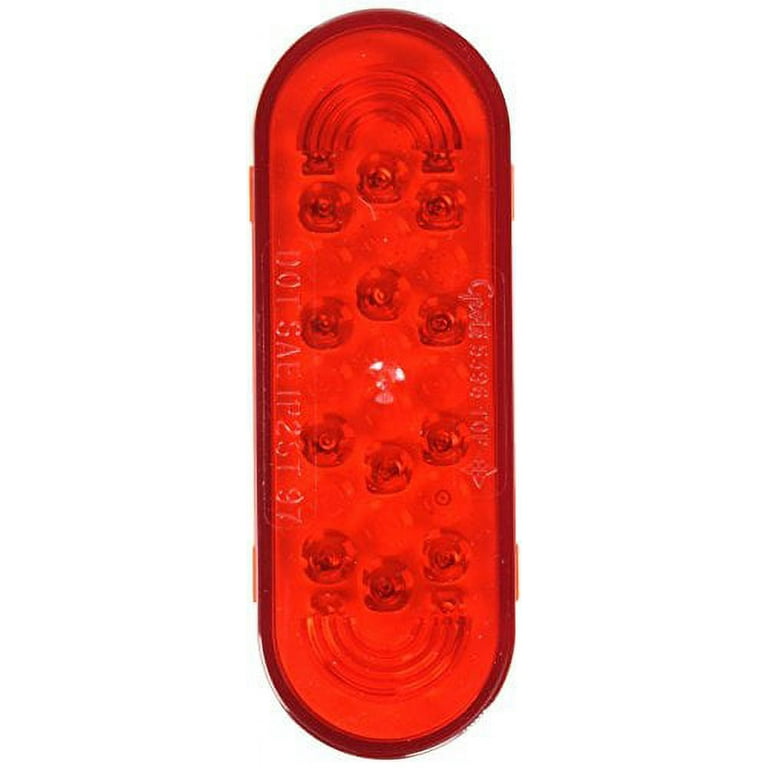 GROTE 53962 Stop/Tail/Turn Lamp,Oval,LED - Walmart.com