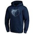 thumbnail image 2 of Men's Ja Morant Navy Memphis Grizzlies Playmaker Name & Number Pullover Hoodie, 2 of 3