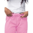 thumbnail image 4 of Sivvan Women's Scrub Set - Multi Pocket Cargo Pants & Stylish Mock Wrap Top (Available in 15 Colors), 4 of 6