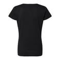 thumbnail image 3 of LAT Women's V-Neck Fine Jersey Tee, 3 of 5