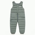 thumbnail image 6 of HCNTES Kids Waterproof Snow Bib Overalls Toddler Adjustable Strap Design Comfortable Winter Ski Wear for Children(A-Light Green,3-4 Years), 6 of 6