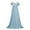 Light Blue, variant on Empire Waist Gown Dresses for Women Formal Floor Length Evening Dress Elegant Puff Sleeve Gowns Renaissance Medieval Maxi Dresses Off the Shoulder Victorian Dress Dark Blue