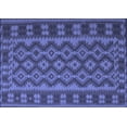 thumbnail image 1 of Ahgly Company Indoor Rectangle Southwestern Blue Country Area Rugs, 3' x 5', 1 of 4
