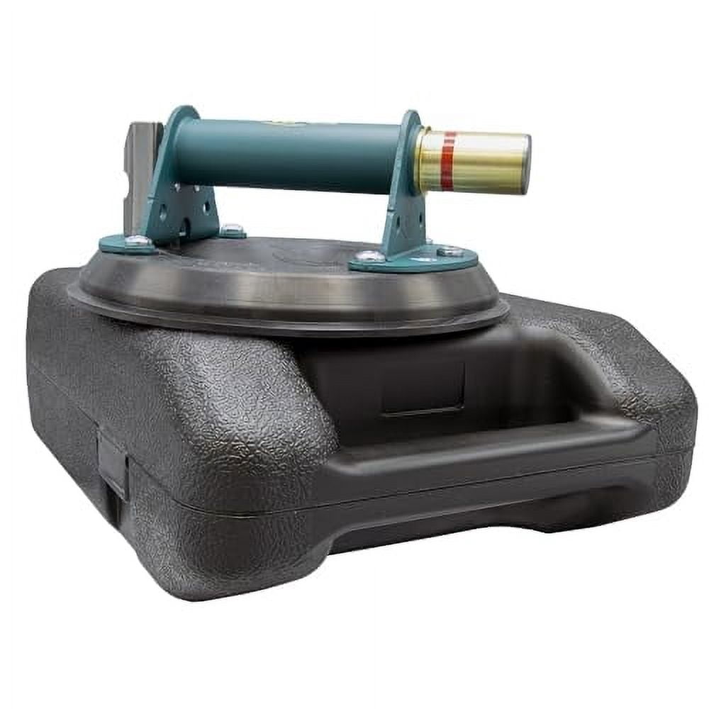 Wood's Powr-Grip N4950 8" Flat Vacuum Cup with Metal Handle, Includes Carrying Case