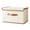 Beige, variant on PRETXORVE Household Wardrobe Storage Box Clothes and Miscellaneous Items Sorting Storage Box Cloth Foldable Storage Box