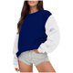 thumbnail image 2 of Chaqueta deportiva,Sudadera con capucha informal de manga larga para mujer, talla grande, de poliéster, suave y cómoda, ideal para usar en casa, sopatenor, 2 of 8