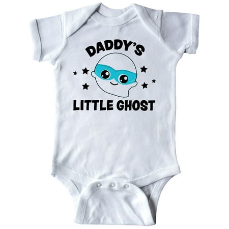 

Inktastic Cute Daddy s Little Ghost with Stars Gift Baby Boy or Baby Girl Bodysuit