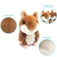 thumbnail image 4 of Homily Talking Hamster, Electronic Plush Toy for Kids, Repeats What You Say, Great Gift, 4 of 6