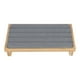 thumbnail image 3 of Base de madera bandeja de diatomita posavasos alfombra de secado para lavabo baño organizador, 3 of 12