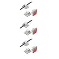 thumbnail image 2 of pitrice 40pcs Plastic Easy Installation Cable Organizer Clip For Efficient Cable Management Space-Saving white 3Set, 2 of 6