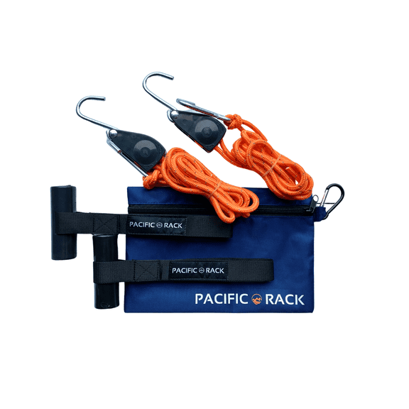 Pacific Rack Bow/Stern Tie Down Kit Kayak Canoe Oversize Load