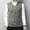 Army Green, variant on Mens Knitted Sweater Vest V-Neck Sleeveless Vest Top (Grey XXXL)