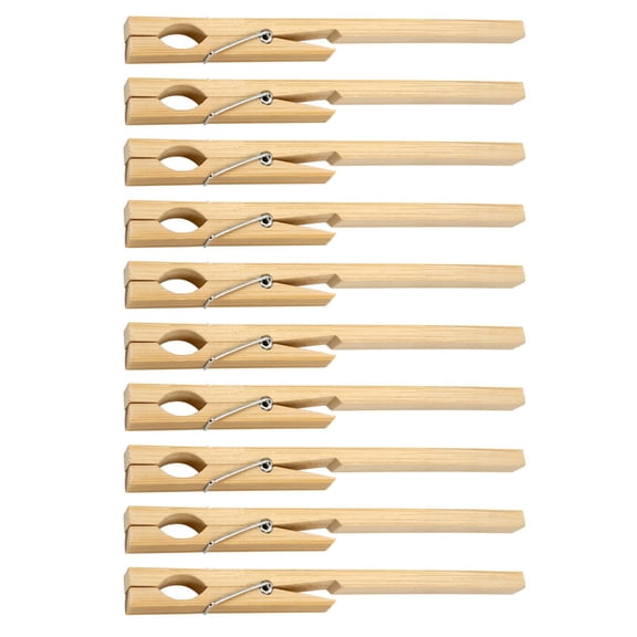 10Pcs Wood Test Tube Clamps For Educational And Industrial Lab, Test Tube Holder Suitable For 10-20mm Diameter Tubes