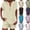 20# Beige, variant on Linen Sets for Women 2 Piece 2026 Summer Plus Size Short Sleeve Shirts Shorts Matching Set Casual Cute Beach Vacation Outfits,Beige M