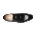 thumbnail image 4 of Men's Stacy Adams Halloway Plain Toe Oxford Dress Shoes Leather Black 25585-001, 4 of 7