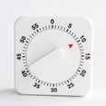 thumbnail image 1 of Minuterie de Cuisine à Remonter, 60 minutes, Blanc, 1 of 5
