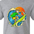 thumbnail image 4 of Inktastic Pro Surfer Dude Youth T-Shirt, 4 of 5