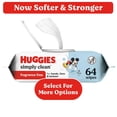 thumbnail image 3 of (4 pack) Huggies Simply Clean Unscented Baby Wipes, 1 Pack, 64 Total Count (Select for More), 3 of 13